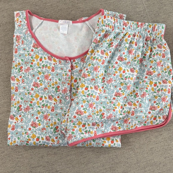 Floral Print Women's Pajama Set - Picture 9 of 9